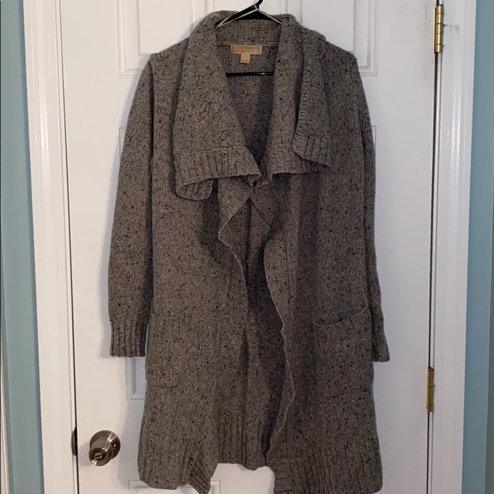 Michael Kors Grey speckled cardigan